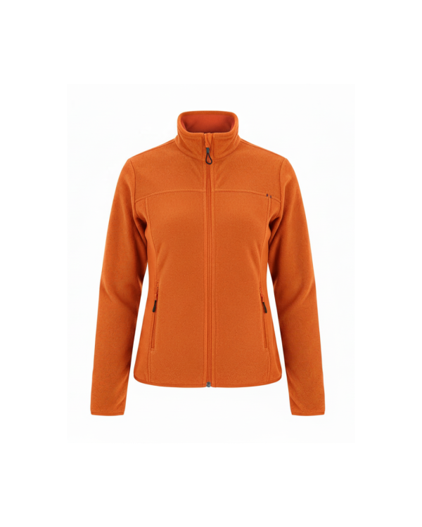 1 Kadın Polar Ceket – Slim Fit, Fermuarlı